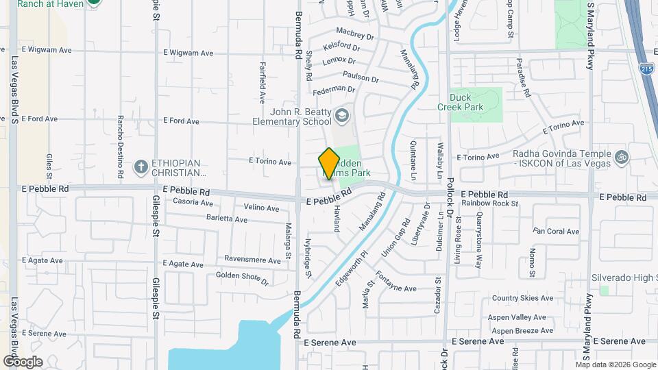 8863 Haviland Rd Map and Location Details