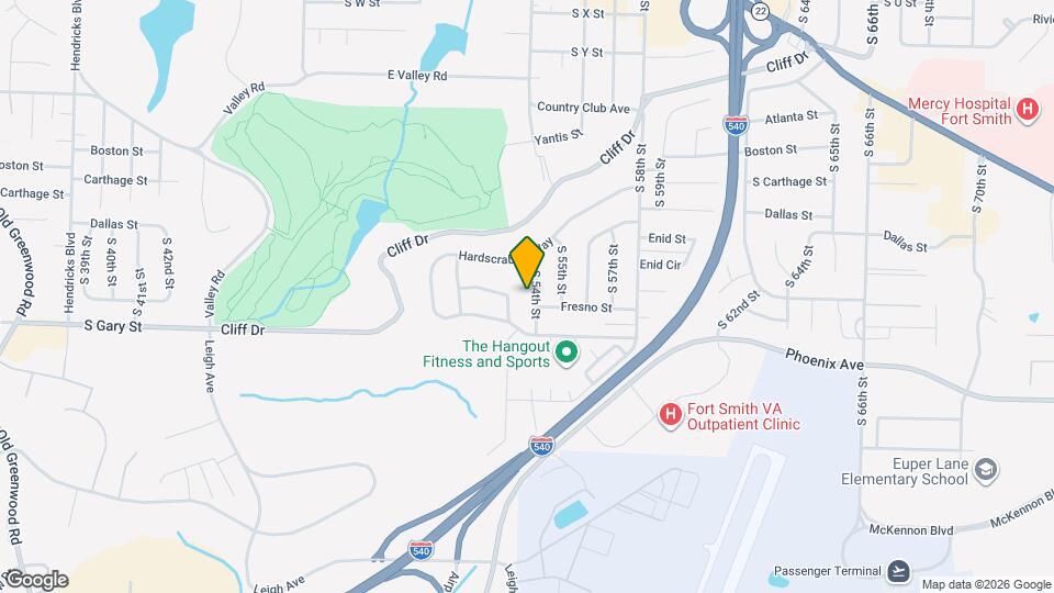 3222 S 54th St Map and Location Details