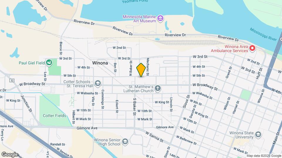 867 W 5th St Map and Location Details