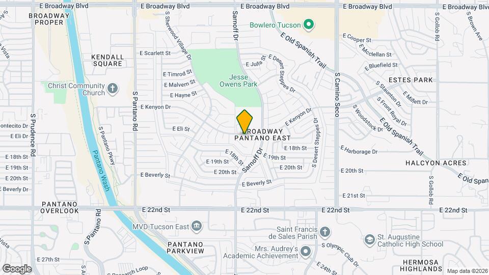 8310 E Kenyon Dr Map and Location Details