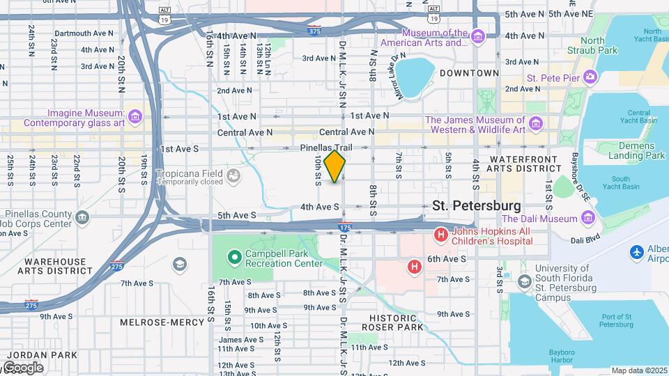 305 Dr. M.L.K. Jr St S Mapa y Detalles de la Ubicación