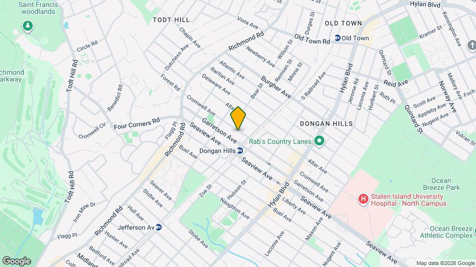 164 Cromwell Ave Mapa y Detalles de la Ubicación