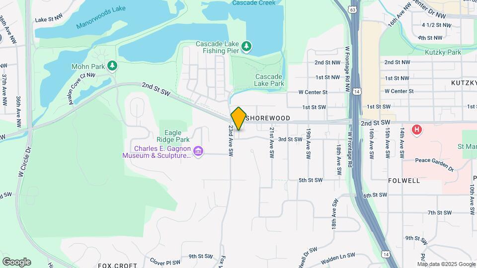 2221 3rd St SW, Unit D Map and Location Details