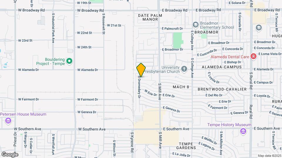 133 W Balboa Dr Map and Location Details