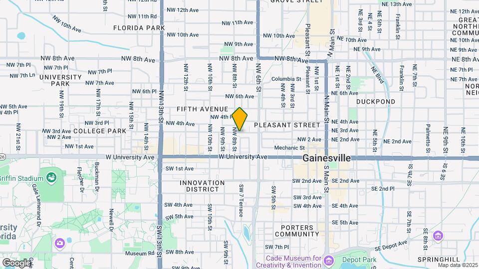 823 NW 3rd Ave Mapa y Detalles de la Ubicación