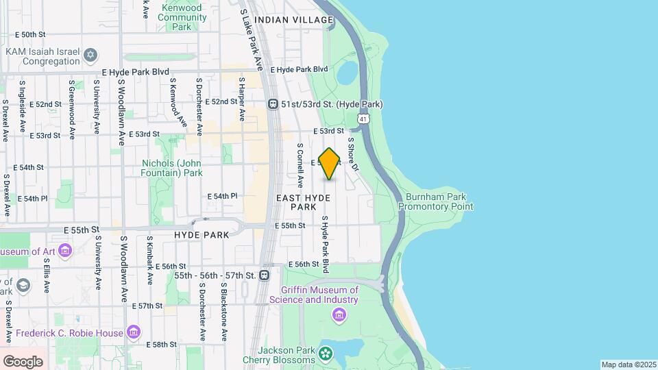 5431-5453 S Hyde Park Blvd Map and Location Details