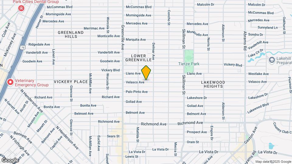 Velasco Ave Map and Location Details