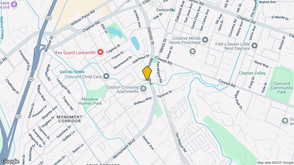 2827 Monument Blvd, Unit #11 Map and Location Details