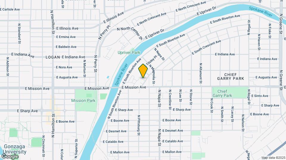 1831 E Marshall Ave Mapa y Detalles de la Ubicación