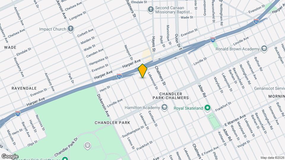 5959 Newport St Map and Location Details