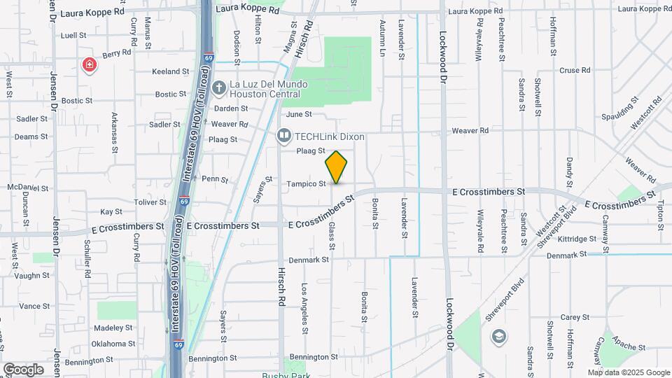 7808 Glass St Map and Location Details