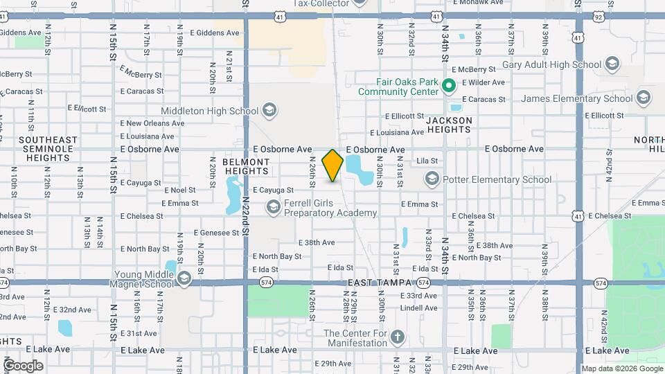 2616 E Cayuga St Mapa y Detalles de la Ubicación