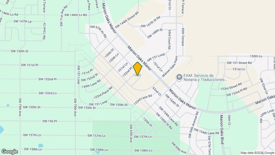 15278 SW 65 Av Rd Mapa y Detalles de la Ubicación