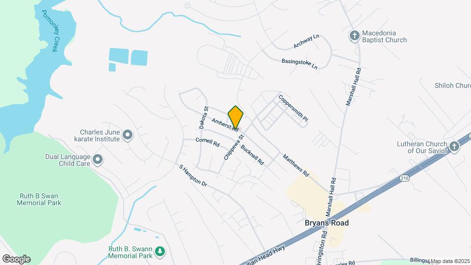 6751 Amherst Rd Map and Location Details
