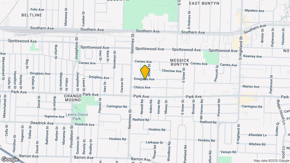 3093 Douglass Ave Map and Location Details