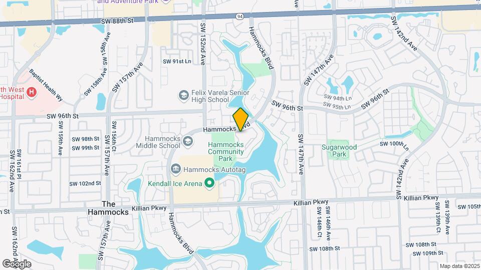 9701 Hammocks Blvd Map and Location Details