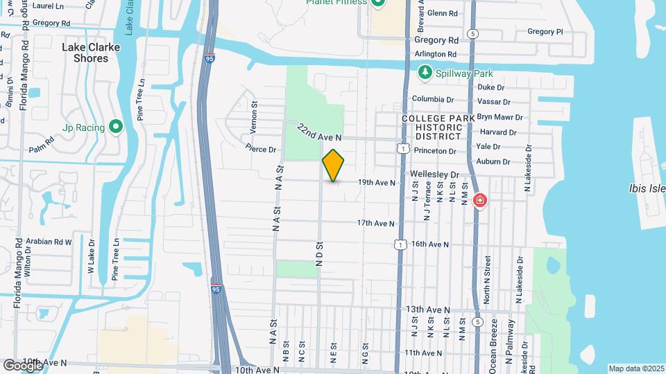 1245 19th Ave N Mapa y Detalles de la Ubicación