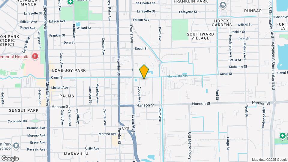 2828 Cranford Ave Map and Location Details