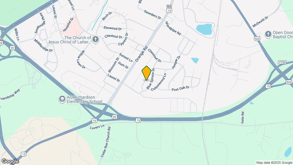 2261 Forsythia Dr Map and Location Details