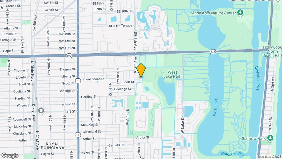 2133 N 14th Ave Map and Location Details