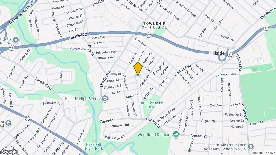 204 Baltimore Ave Mapa y Detalles de la Ubicación