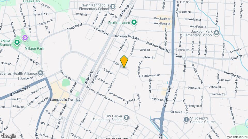 404 E 4th St Map and Location Details