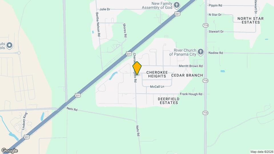 4906 Cherokee Heights Rd Map and Location Details