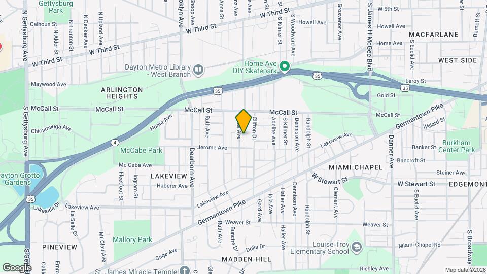 514 Ethel Ave Map and Location Details