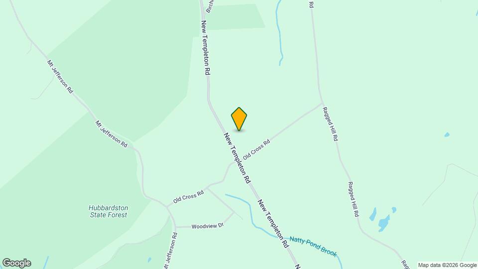 102 New Templeton Rd Mapa y Detalles de la Ubicación