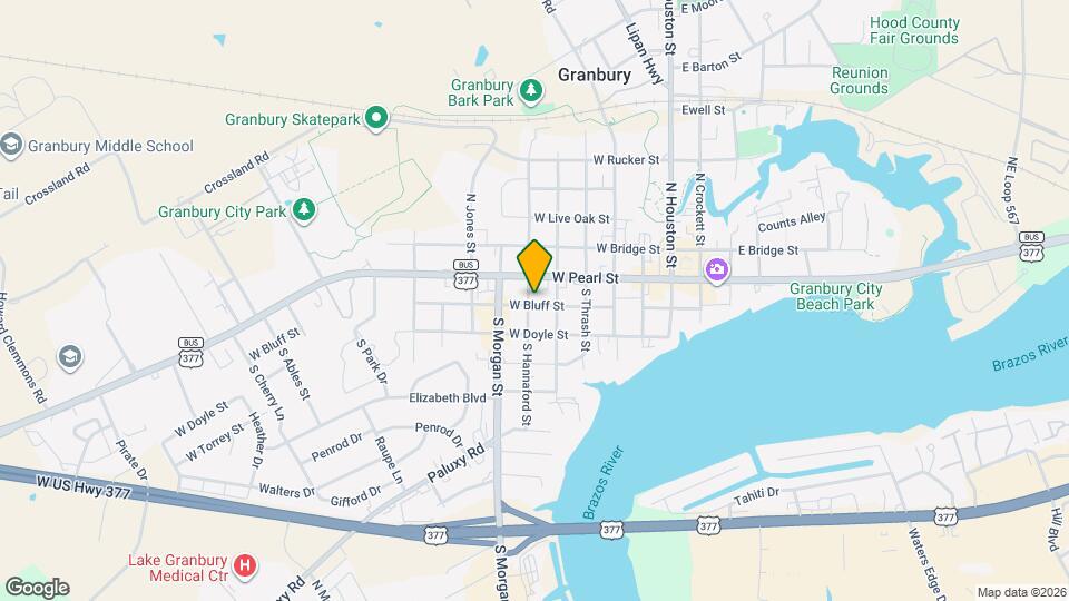 520 W Bluff St Map and Location Details