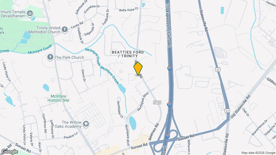 8017 Murray Br Dr Map and Location Details