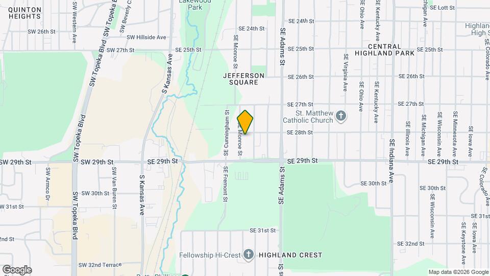 2810 SE Monroe St Mapa y Detalles de la Ubicación