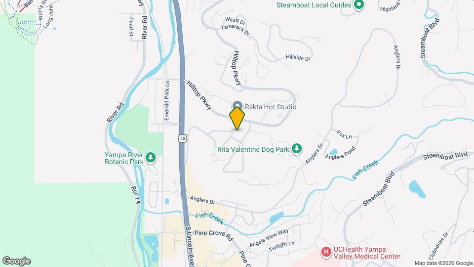 594 Parkview Dr Map and Location Details