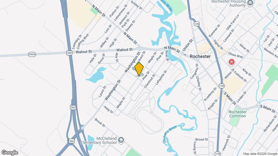 58 Maple St Mapa y Detalles de la Ubicación