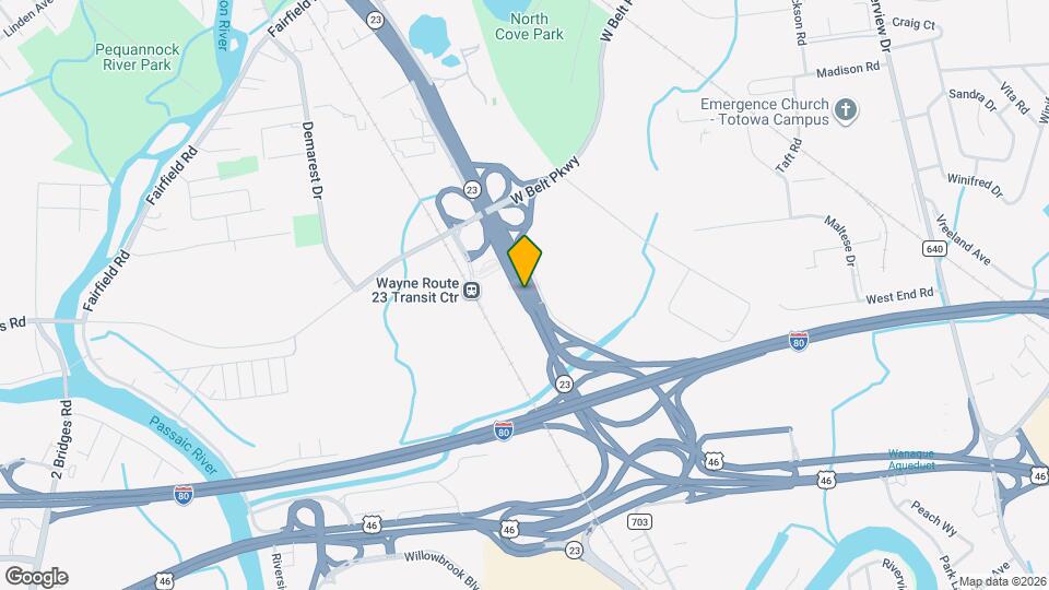 609 NJ-23 Map and Location Details