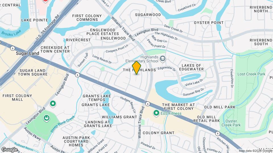 2113 Echo Ridge Map and Location Details