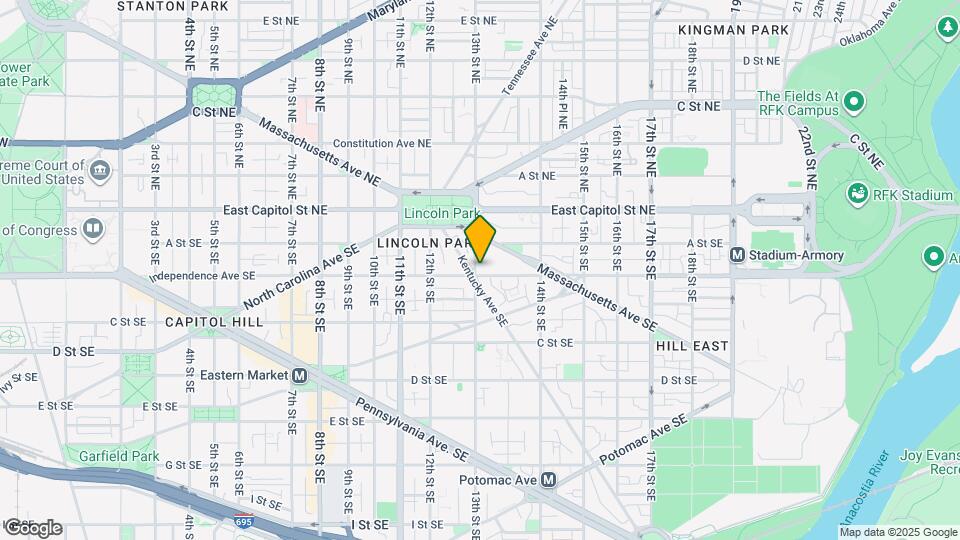 152 13th St SE Map and Location Details