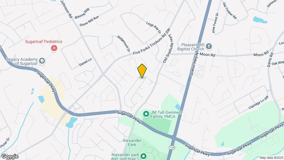 575 Briarhurst Ct Map and Location Details