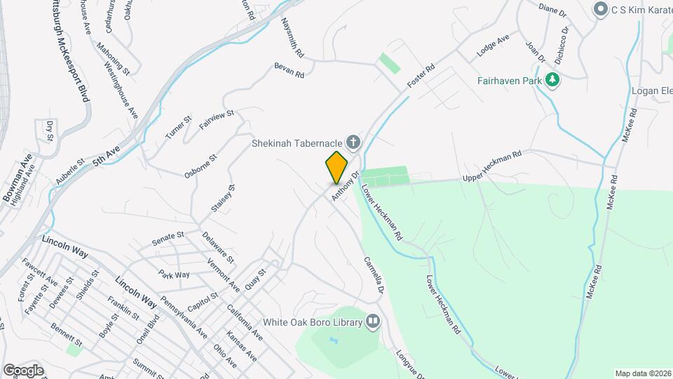 3506 Foster Rd Mapa y Detalles de la Ubicación