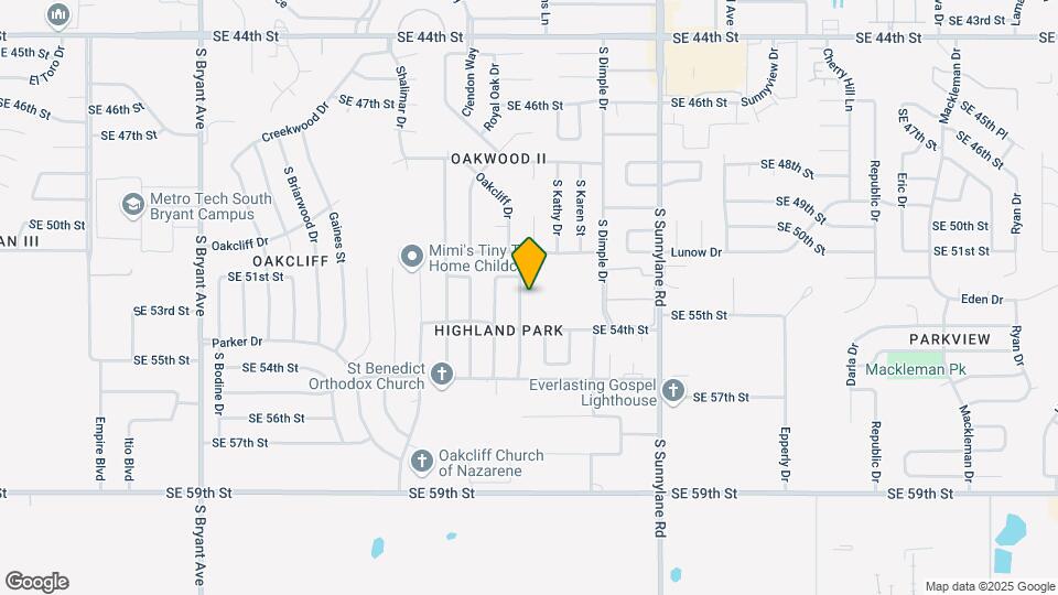 5400 S Huddleston St Map and Location Details