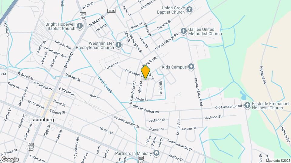 411 Beta St Map and Location Details