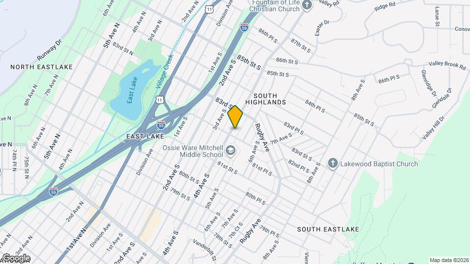 8203 4th Ave S Map and Location Details