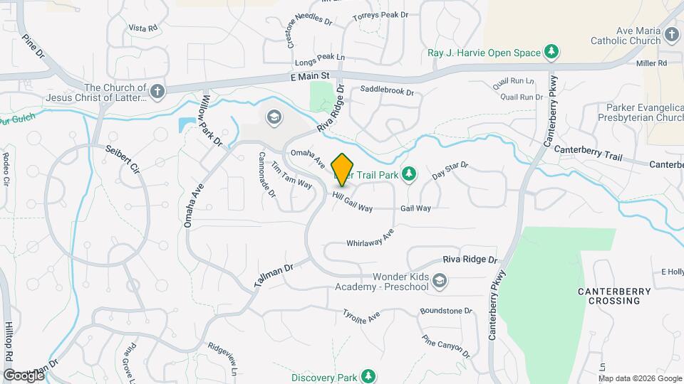 21585 Hill Gail Way Mapa y Detalles de la Ubicación