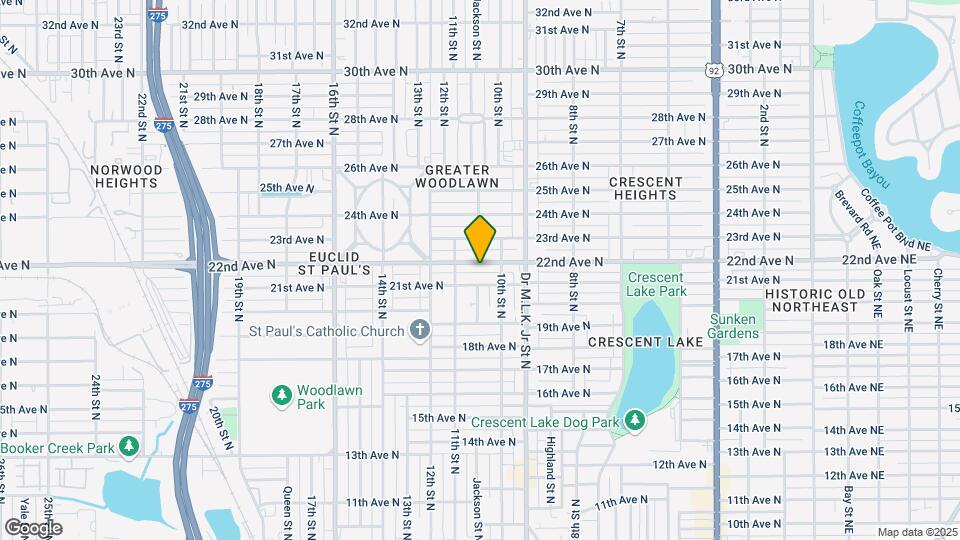 1044 22nd Ave N Mapa y Detalles de la Ubicación