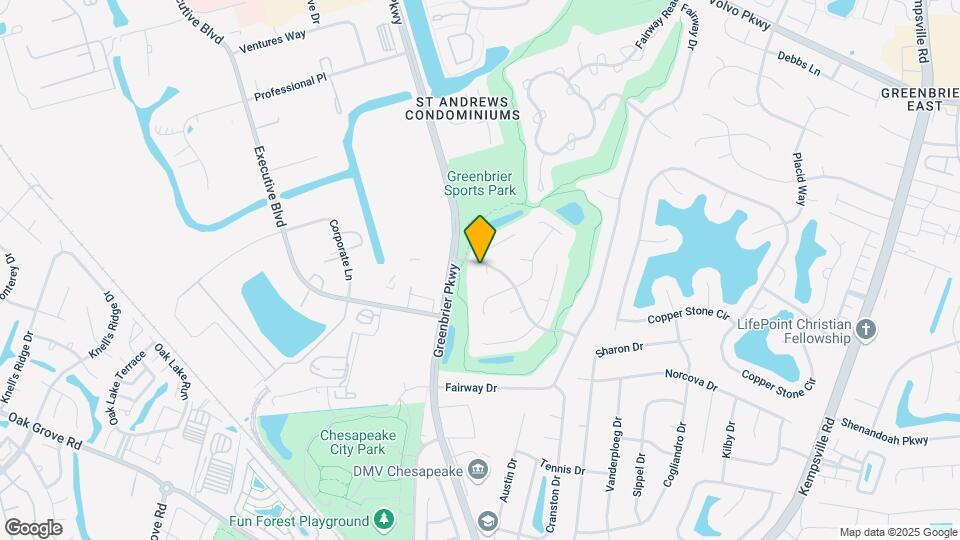 908 Clear Springs Ct Map and Location Details