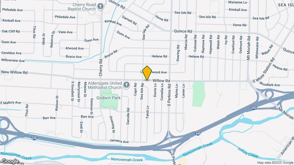 4555 Willow Rd Map and Location Details