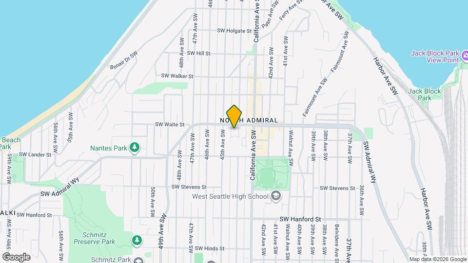 2611 44th Ave SW, Unit 6 Map and Location Details