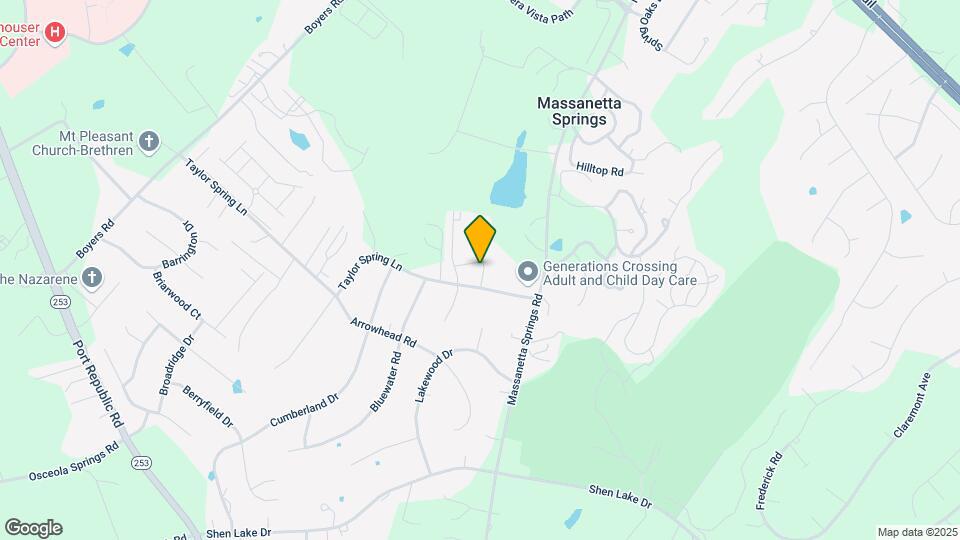 1156 Harvest Ct Map and Location Details