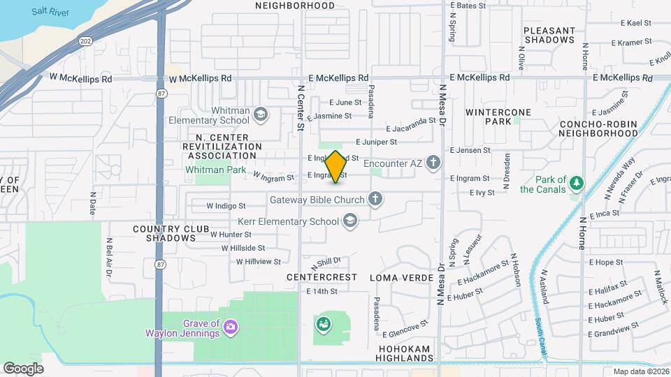 102 E Ivy St Map and Location Details