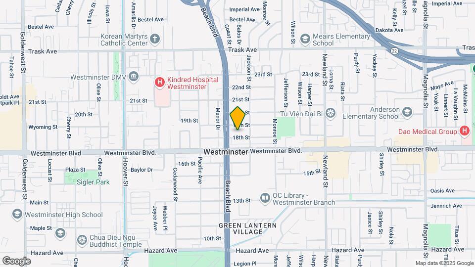 8061 18th St Map and Location Details